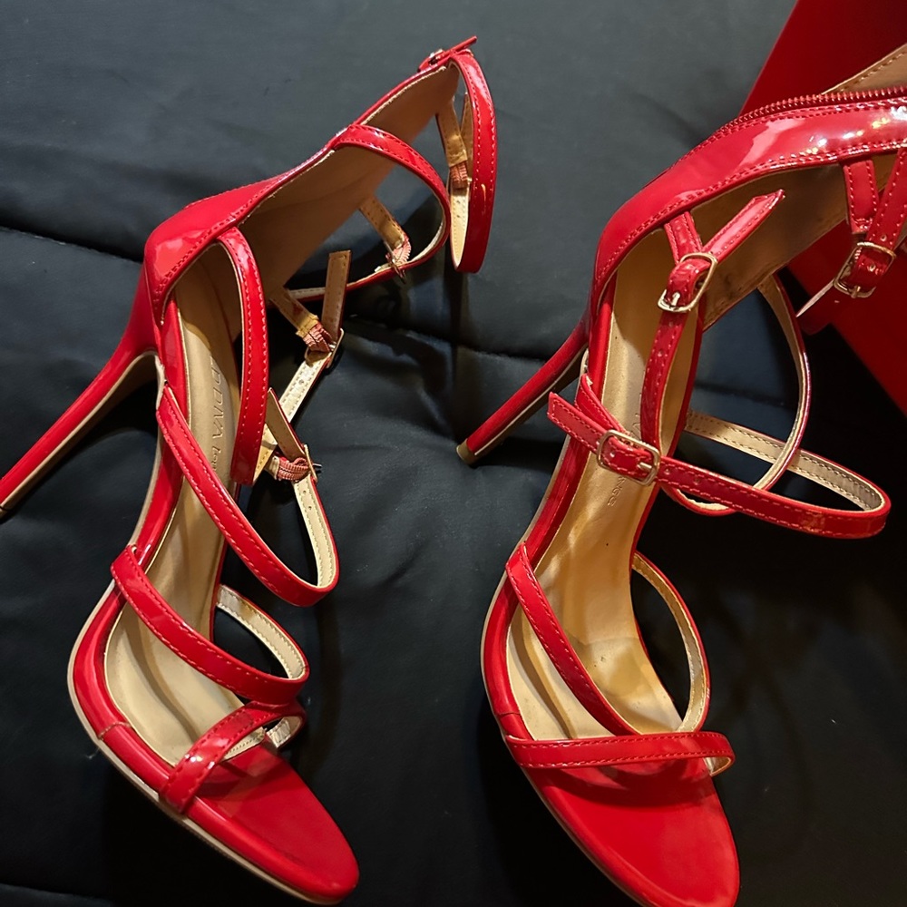 Red new heels